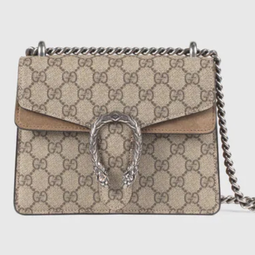 Sold: Gucci DIONYSUS GG SUPREME MINI BAG
